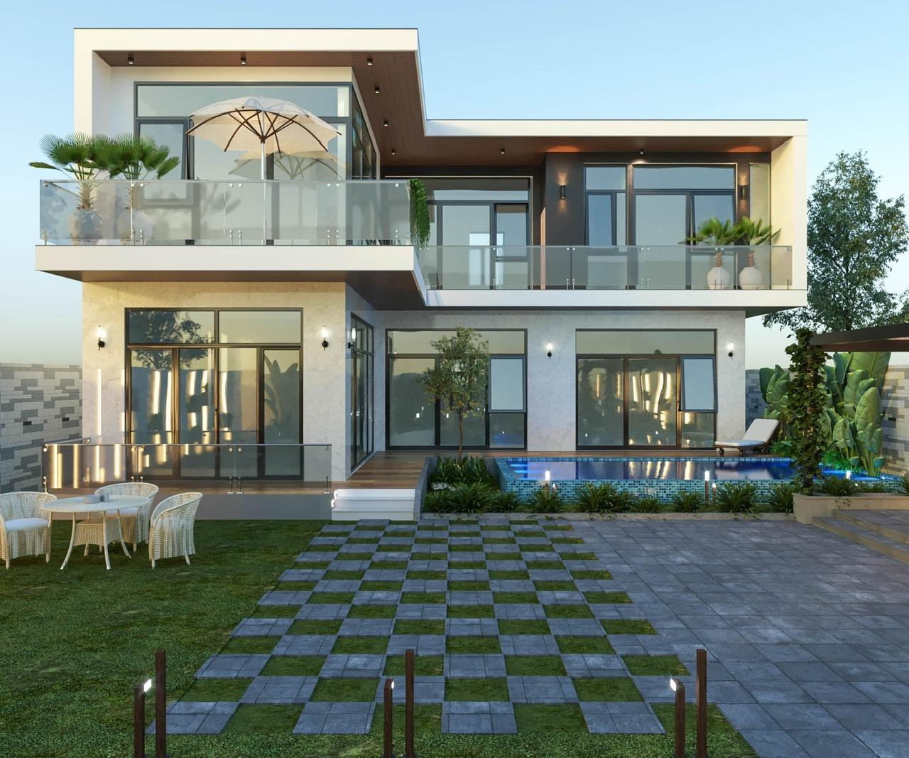 Biệt Thự Hồ Bơi Cao Cấp